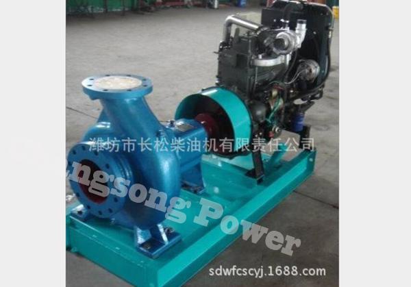 四缸潍坊柴油机水泵机组